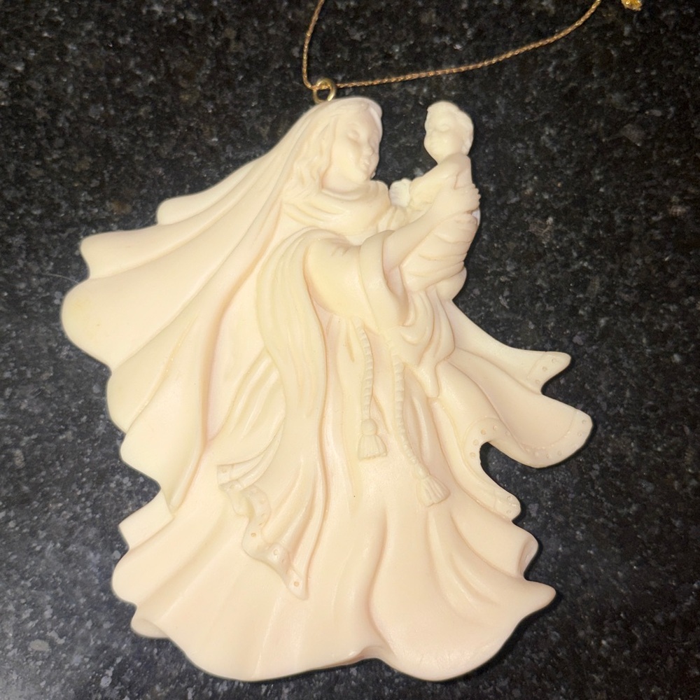 Avon Vintage Season’s Joy Ornament - Mother And Child - NIB
